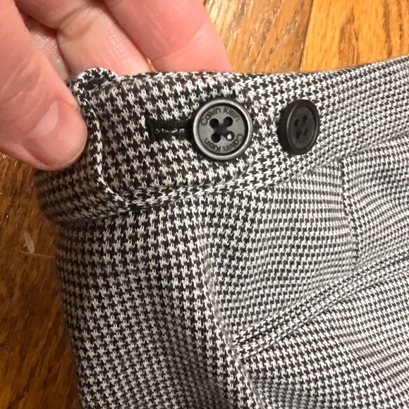 New Calvin Klein Gingham Check Pants - Picture 2 of 7